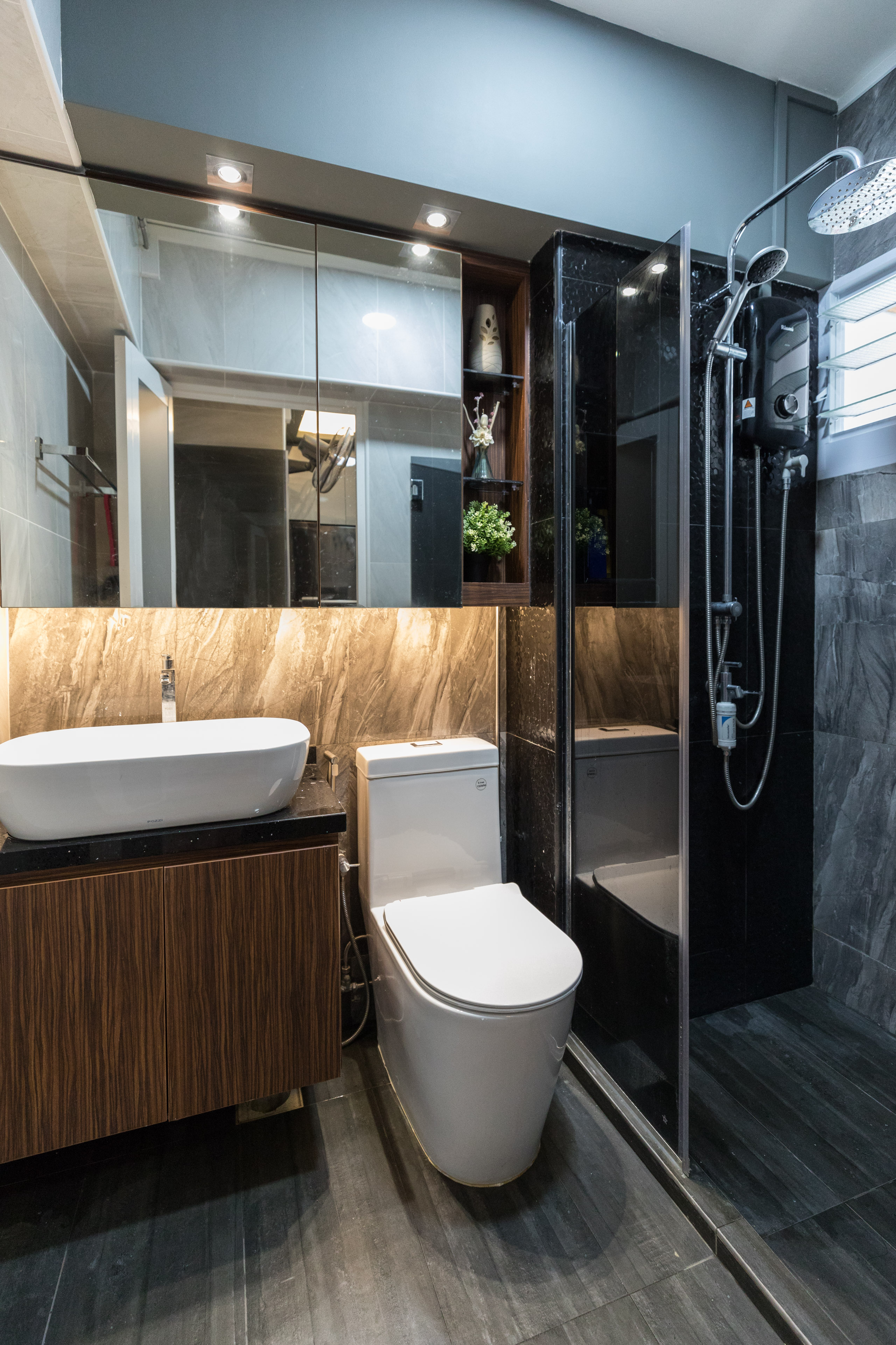 Classical, Modern Design - Bathroom - HDB 4 Room - Design by LOME Interior