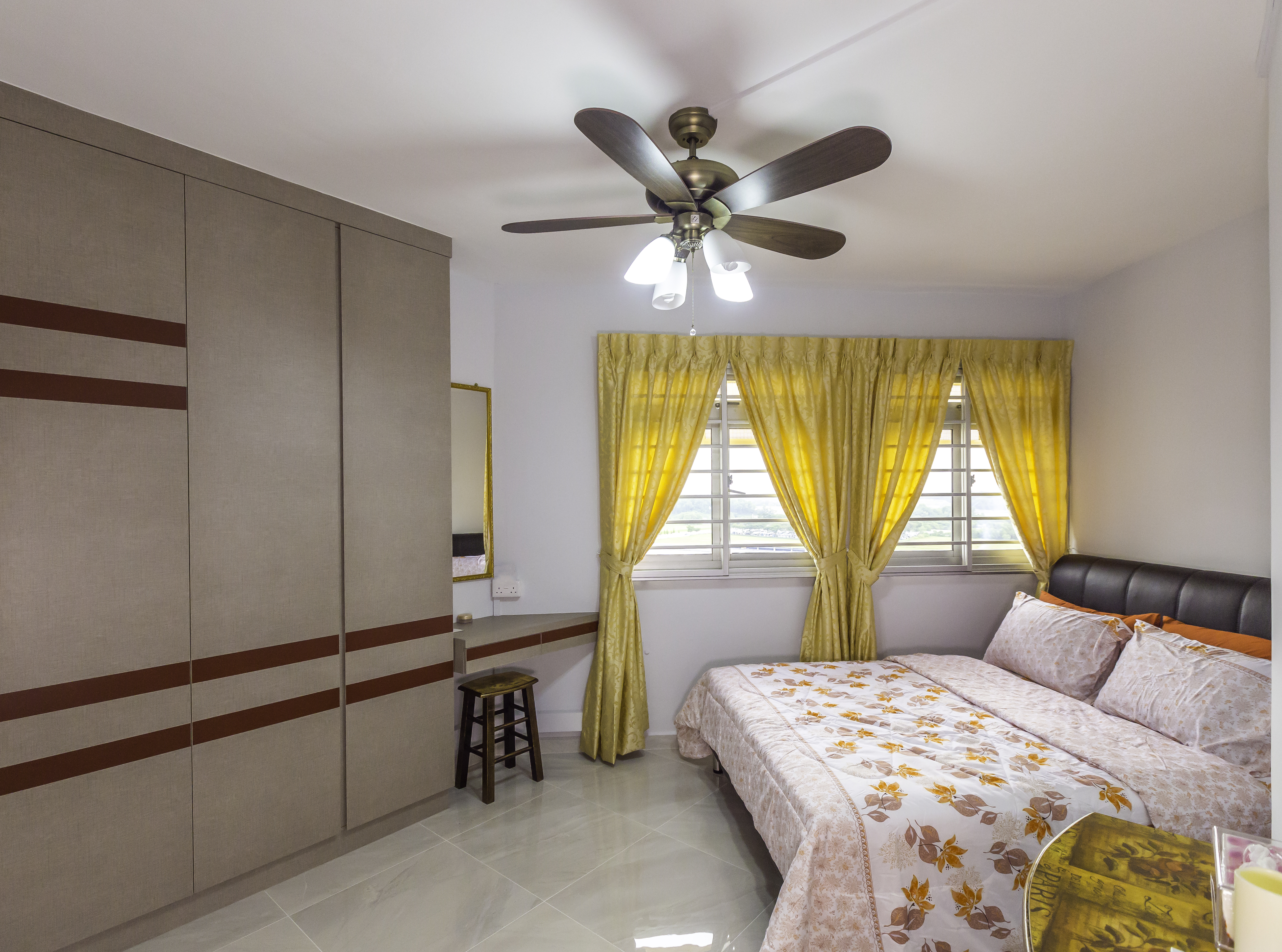 Modern, Victorian Design - Bedroom - HDB 4 Room - Design by LOME Interior