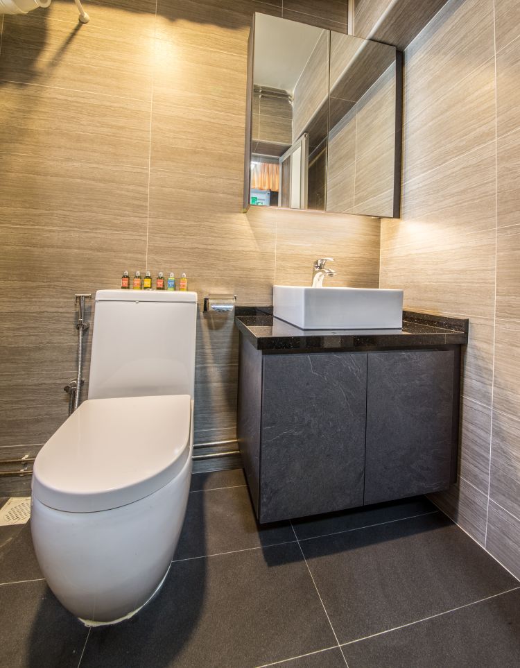 Contemporary, Modern Design - Bathroom - HDB 5 Room - Design by LOME Interior