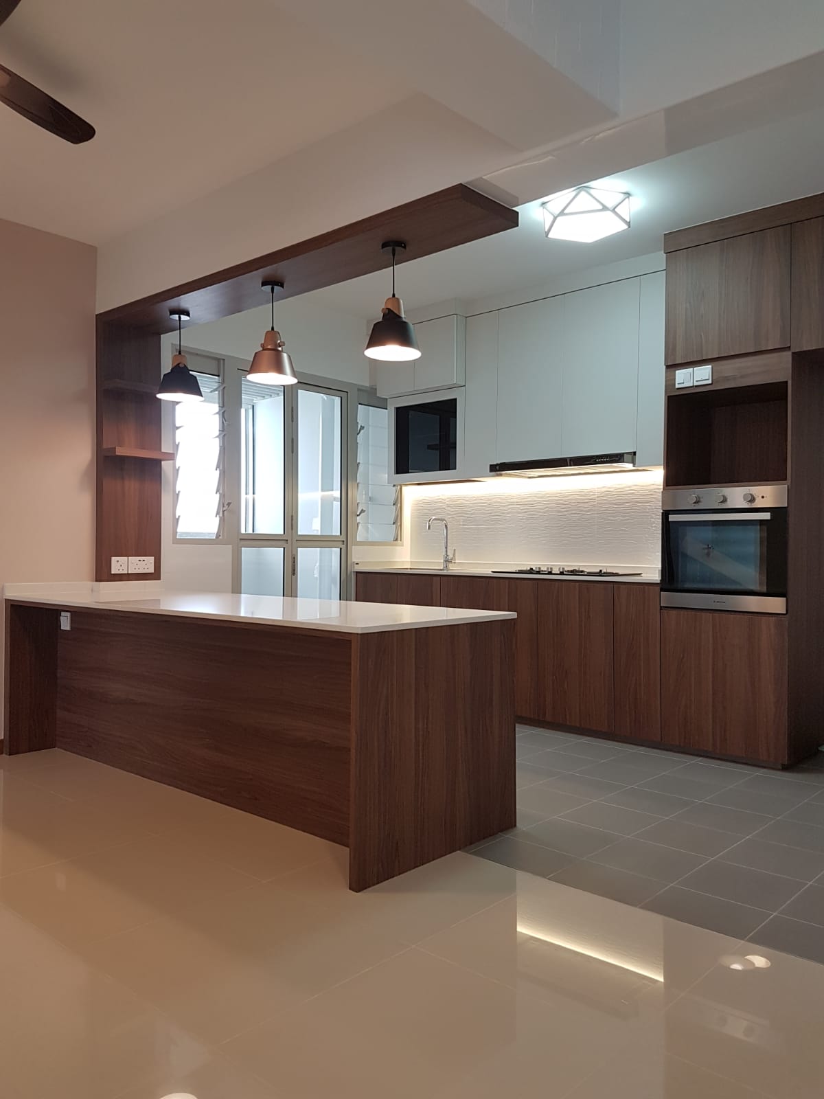 Contemporary, Minimalist, Scandinavian Design - Kitchen - HDB 5 Room - Design by LOME Interior