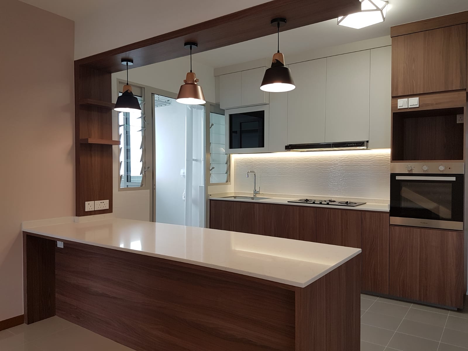 Contemporary, Minimalist, Scandinavian Design - Kitchen - HDB 5 Room - Design by LOME Interior