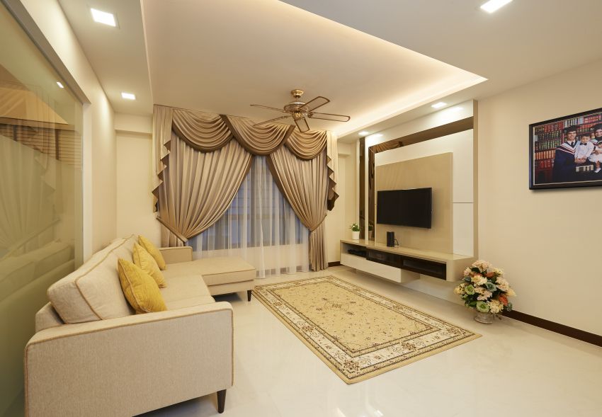 Modern Design - Living Room - HDB 5 Room - Design by LOME Interior