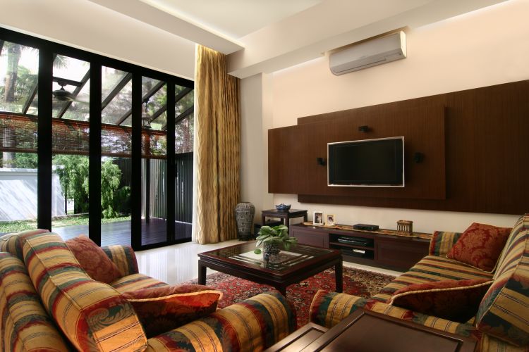 Resort, Tropical Design - Living Room - Landed House - Design by LOME Interior