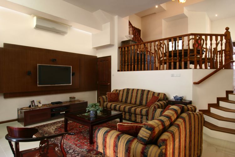 Resort, Tropical Design - Living Room - Landed House - Design by LOME Interior