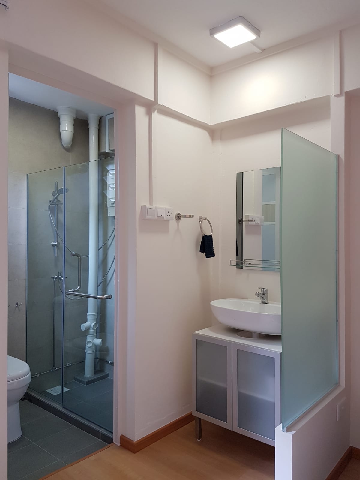 Country Design - Bathroom - HDB 4 Room - Design by LOME Interior