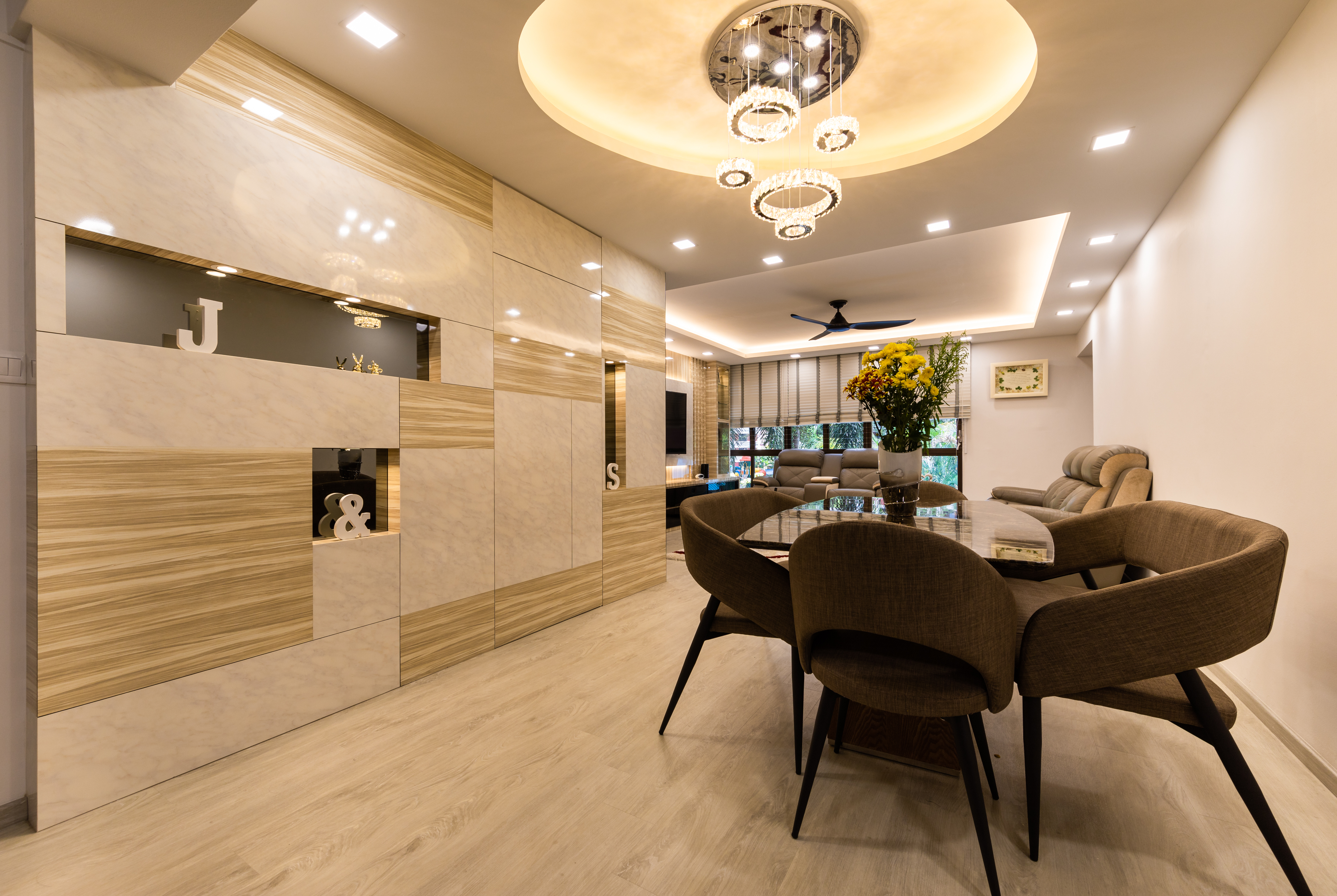 Contemporary, Modern Design - Dining Room - HDB 5 Room - Design by LOME Interior