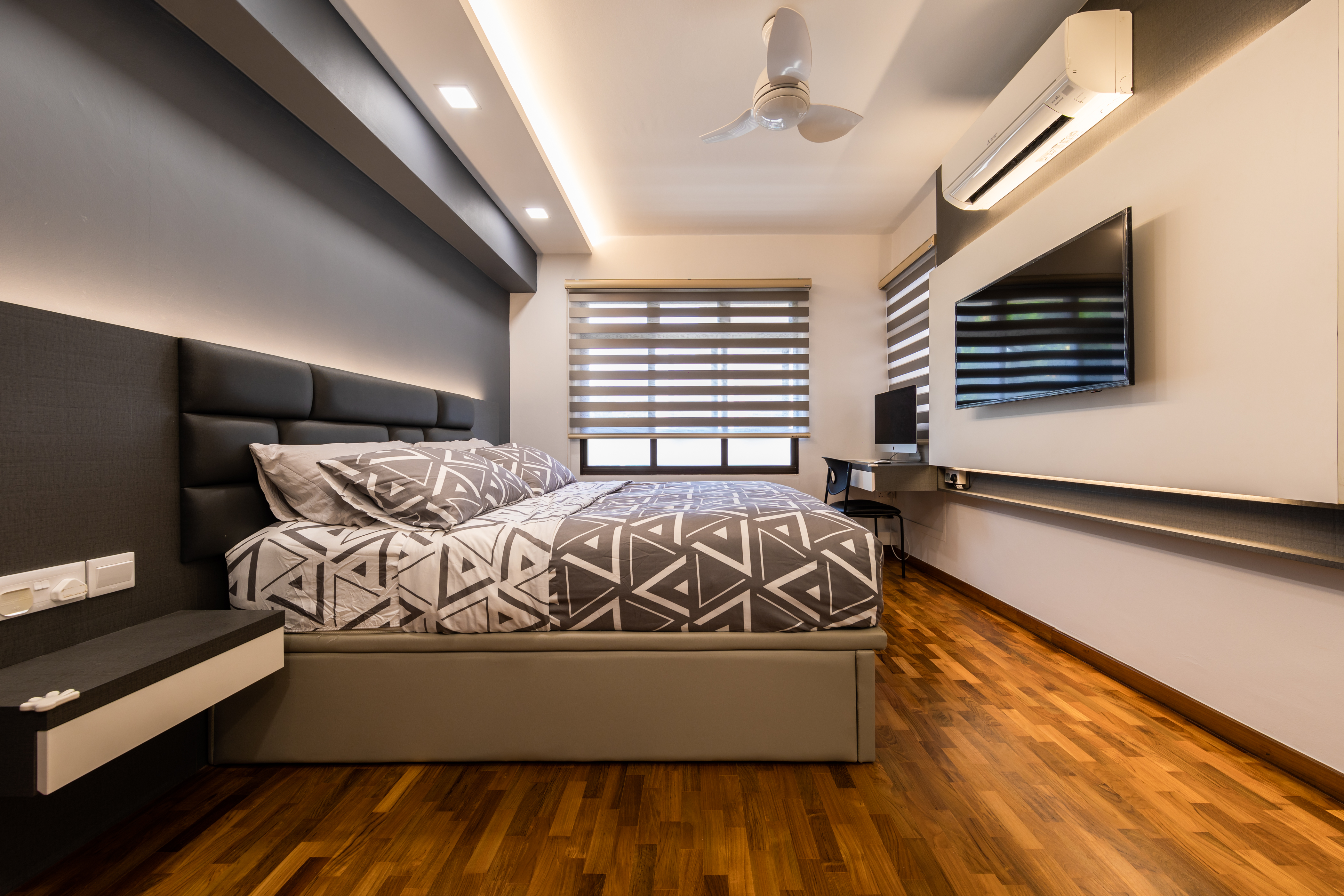 Contemporary, Modern Design - Bedroom - HDB 5 Room - Design by LOME Interior