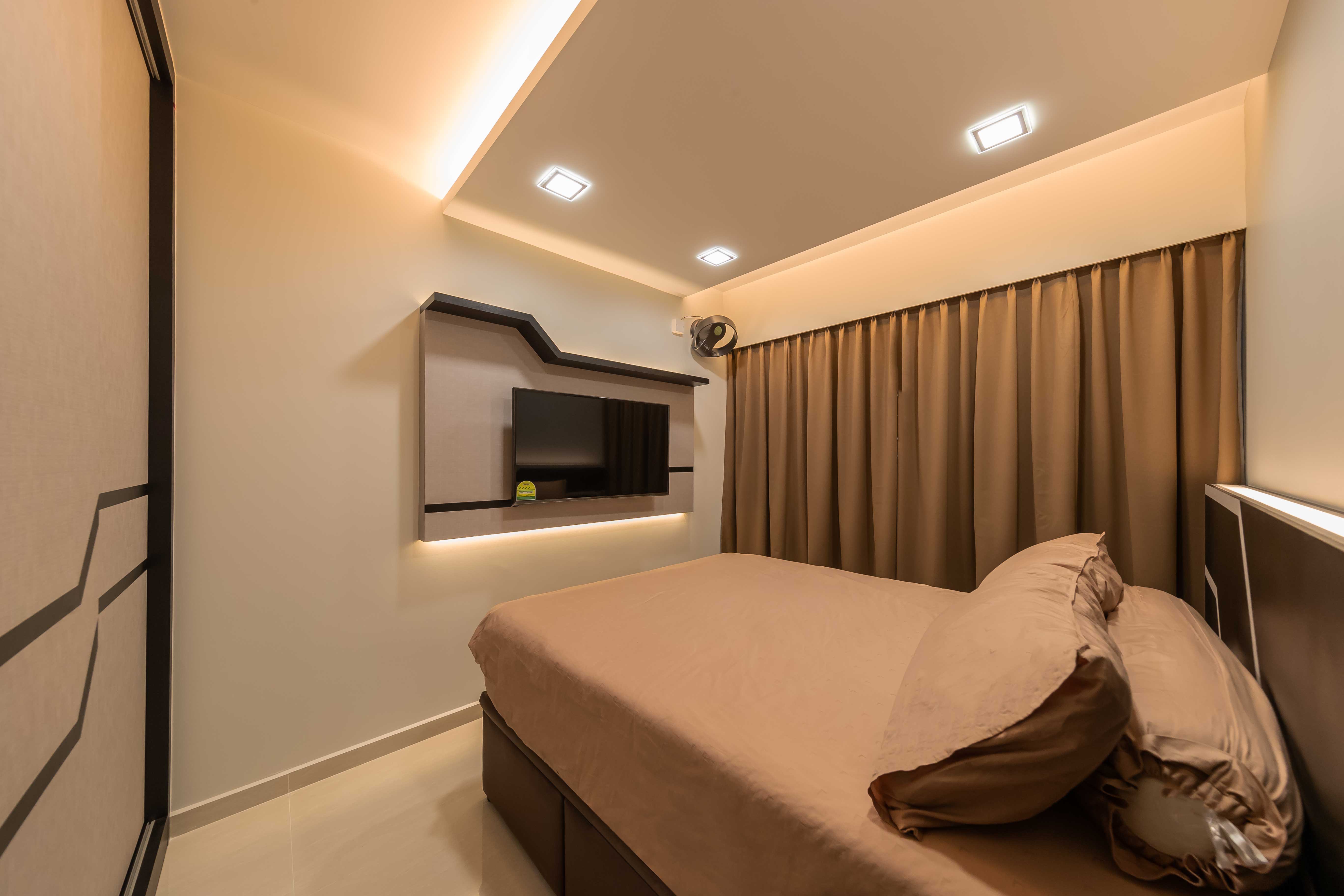 Contemporary, Modern Design - Bedroom - HDB 5 Room - Design by LOME Interior