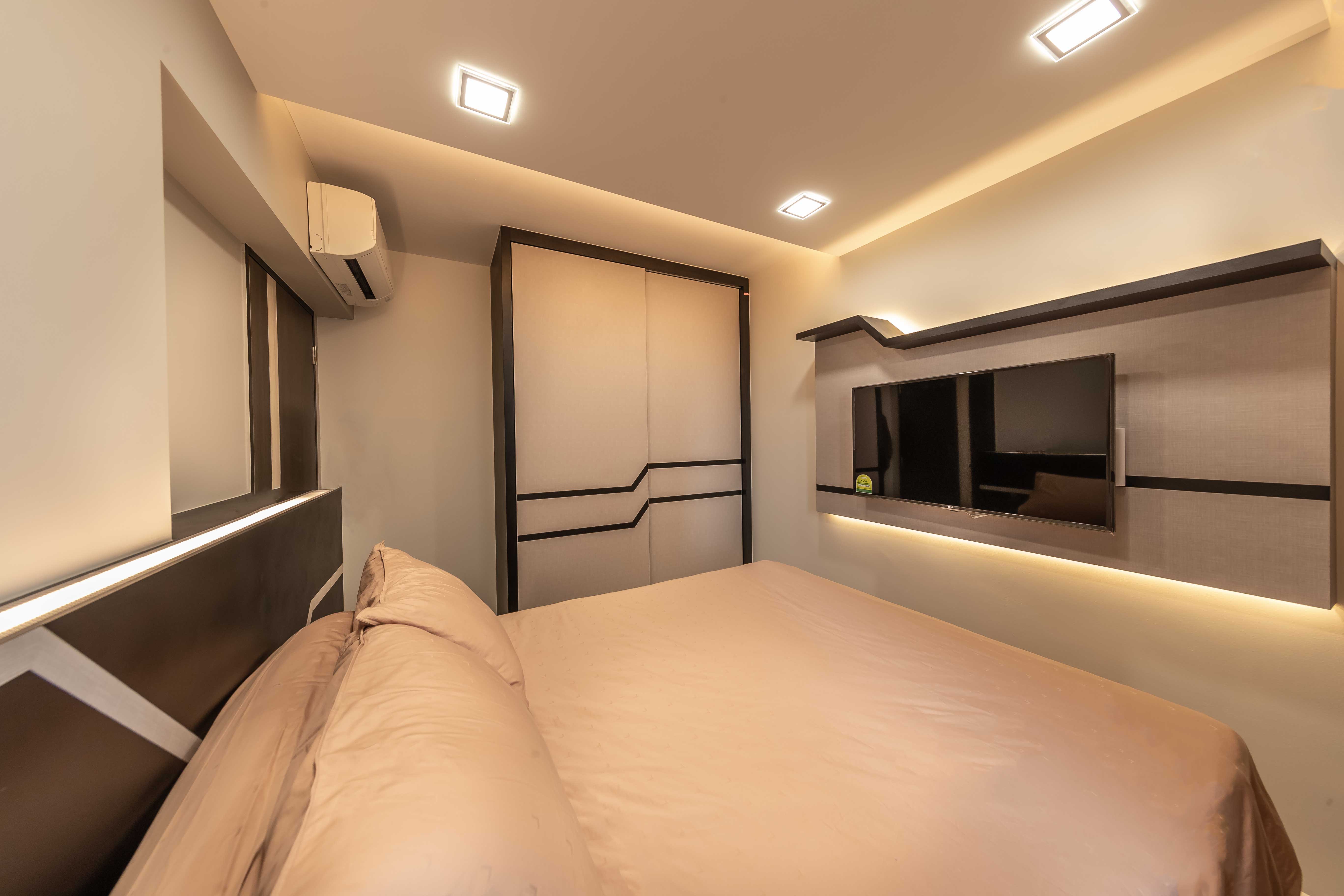 Contemporary, Modern Design - Bedroom - HDB 5 Room - Design by LOME Interior