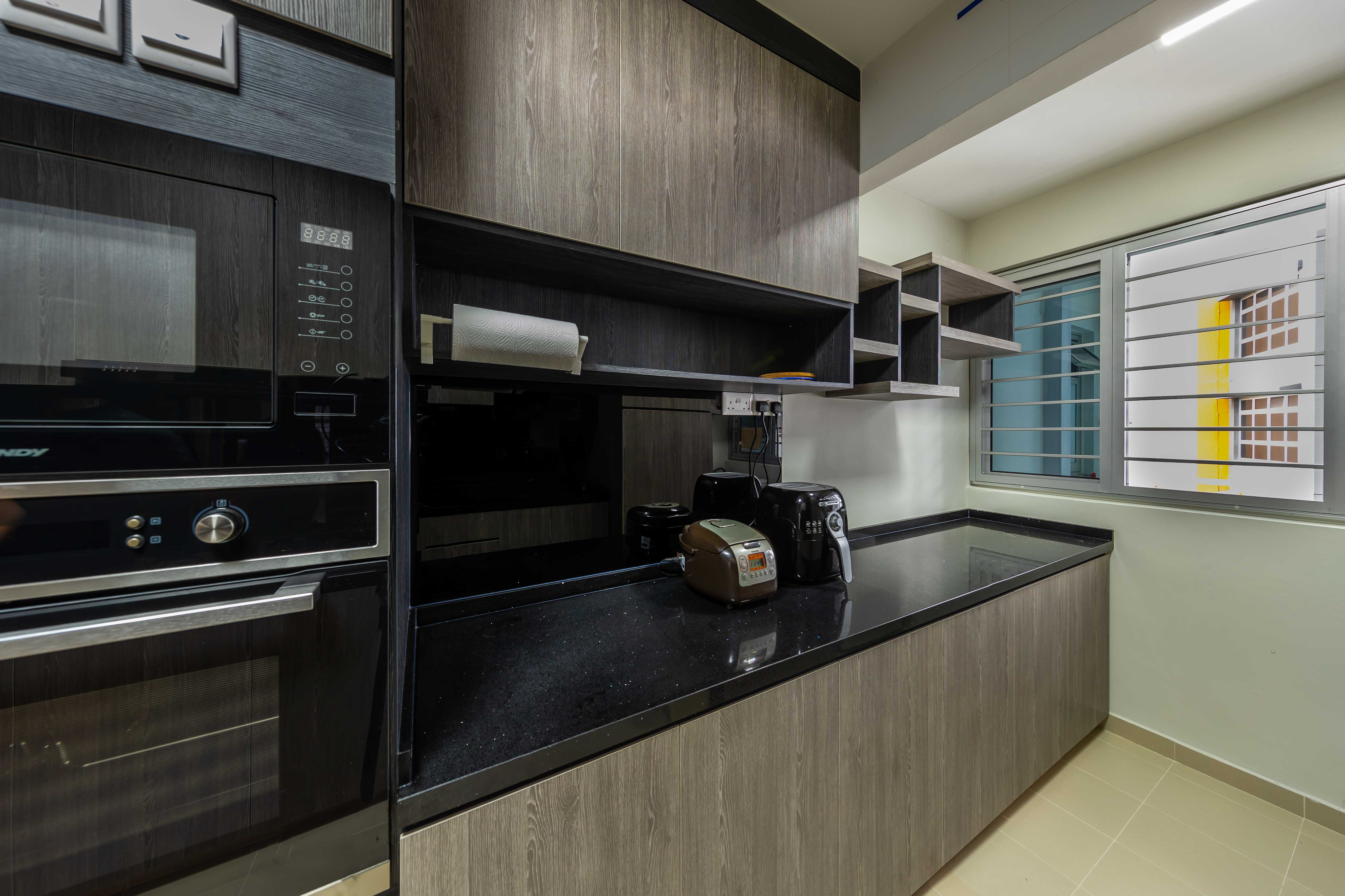 Contemporary, Modern Design - Kitchen - HDB 5 Room - Design by LOME Interior