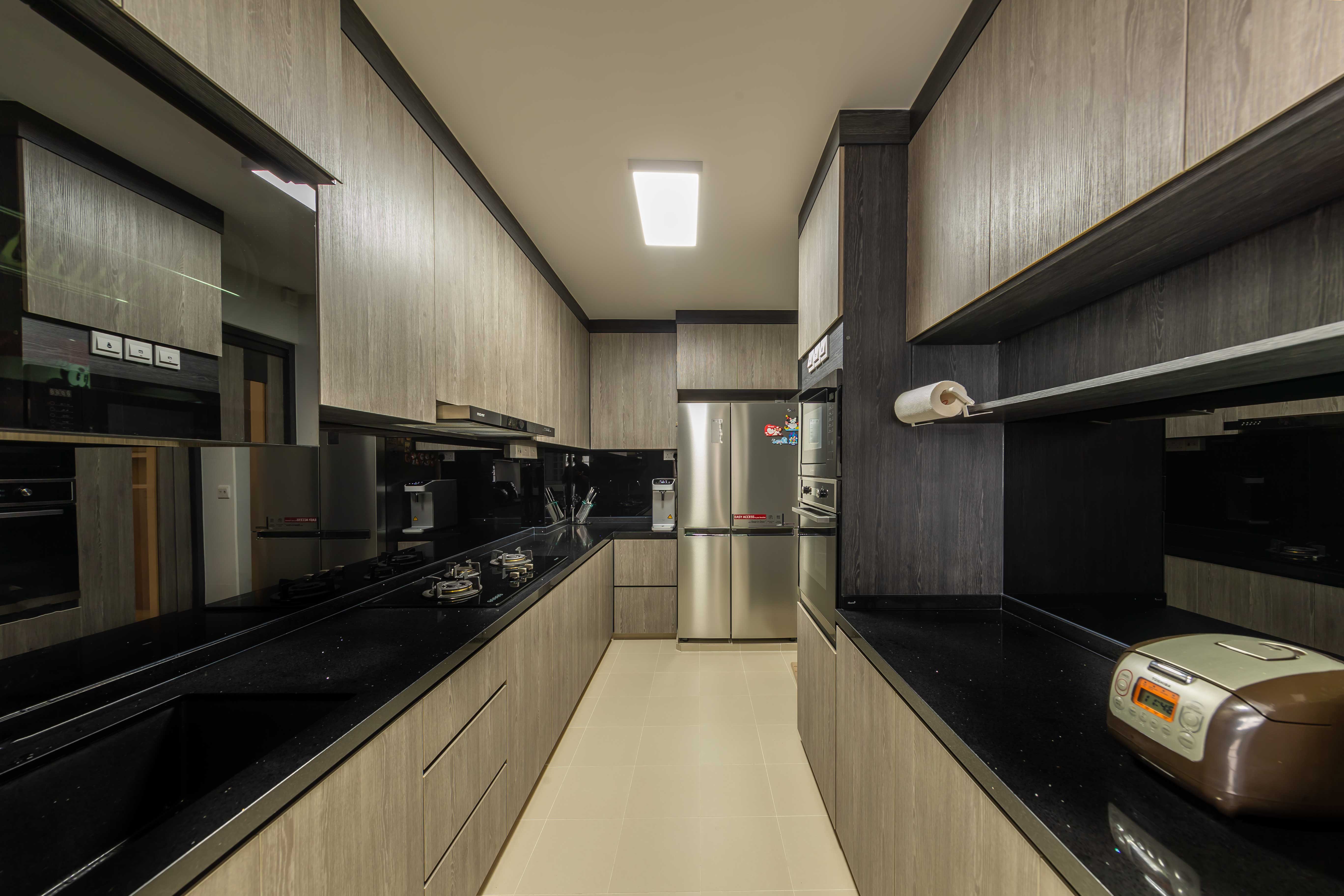 Contemporary, Modern Design - Kitchen - HDB 5 Room - Design by LOME Interior