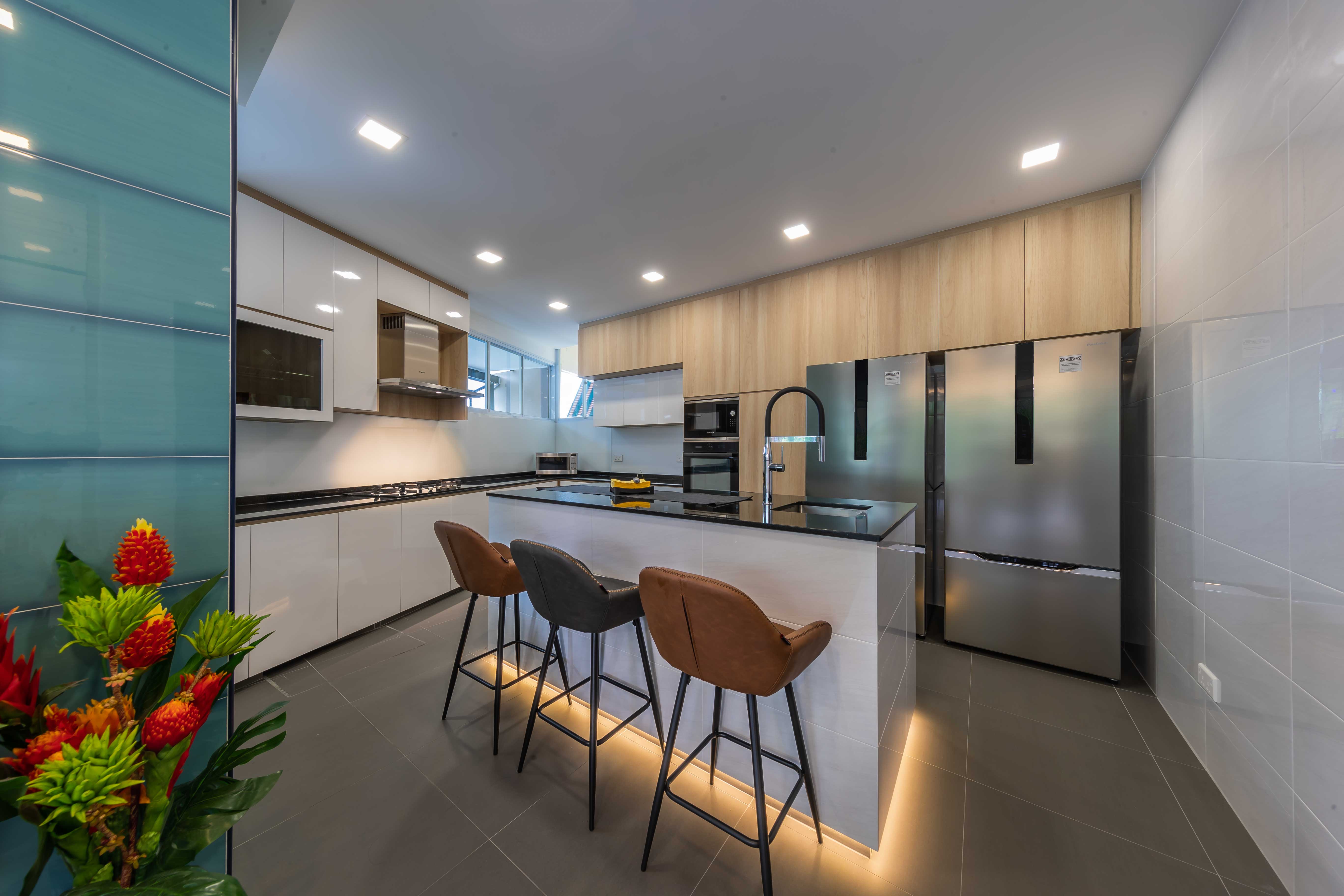 Contemporary, Modern Design - Kitchen - Landed House - Design by LOME Interior