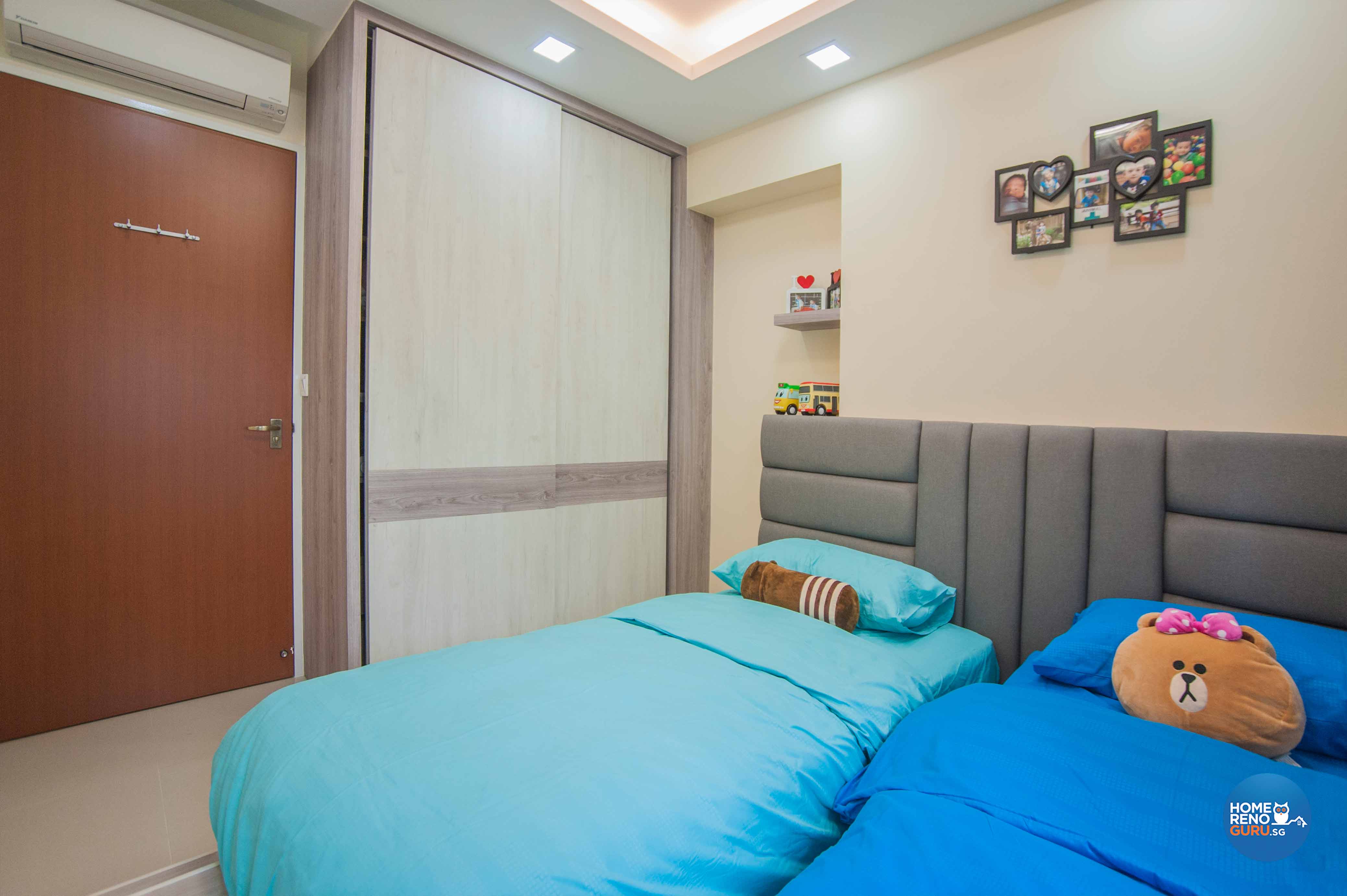 Modern, Resort, Rustic Design - Bedroom - HDB 4 Room - Design by LOME Interior