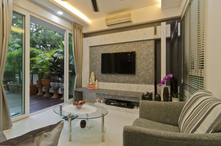 Contemporary, Modern Design - Living Room - Condominium - Design by LOME Interior