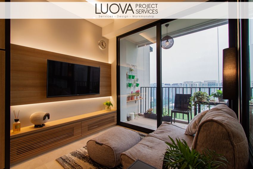 Scandinavian Design - Living Room - Condominium - Design by Luova Project Services