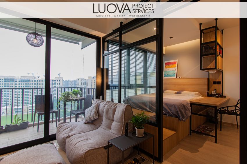 Scandinavian Design - Living Room - Condominium - Design by Luova Project Services