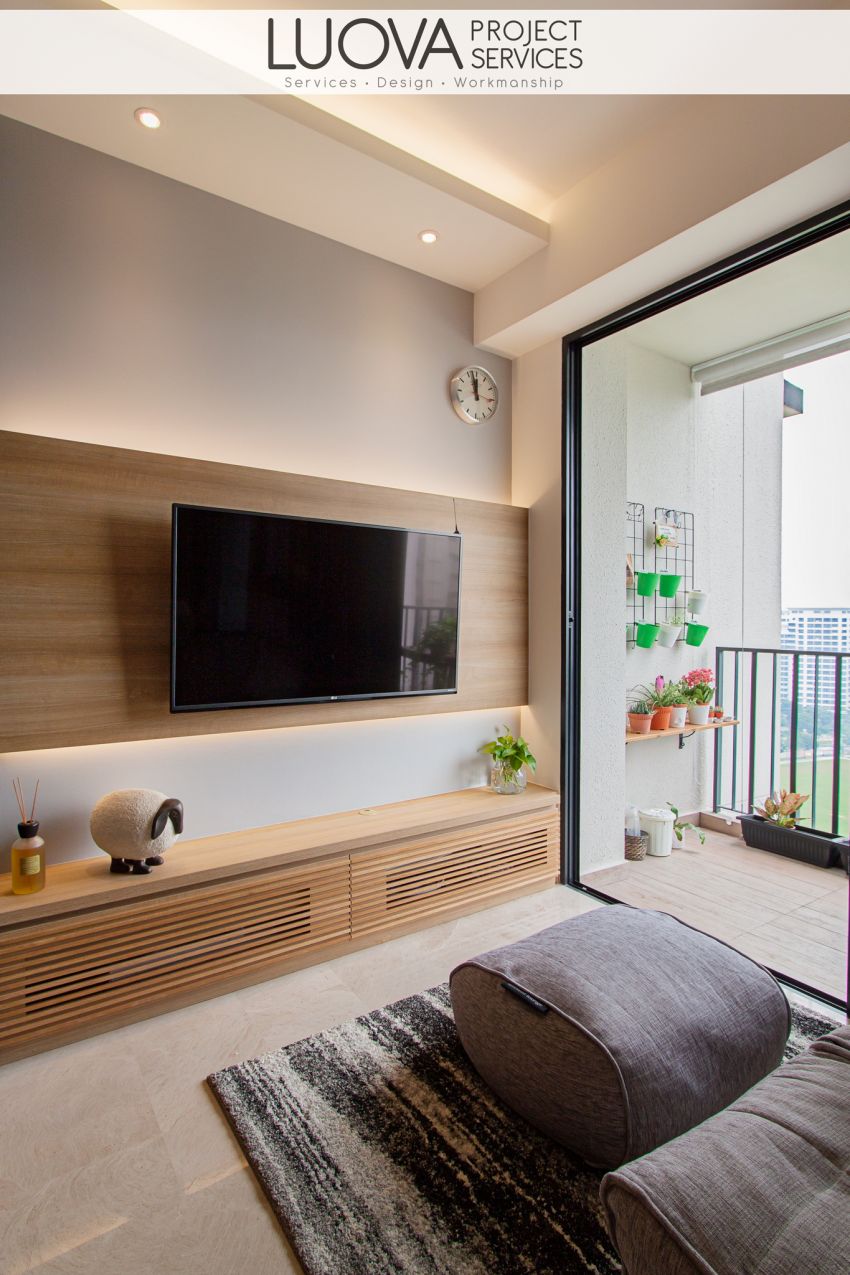 Scandinavian Design - Living Room - Condominium - Design by Luova Project Services