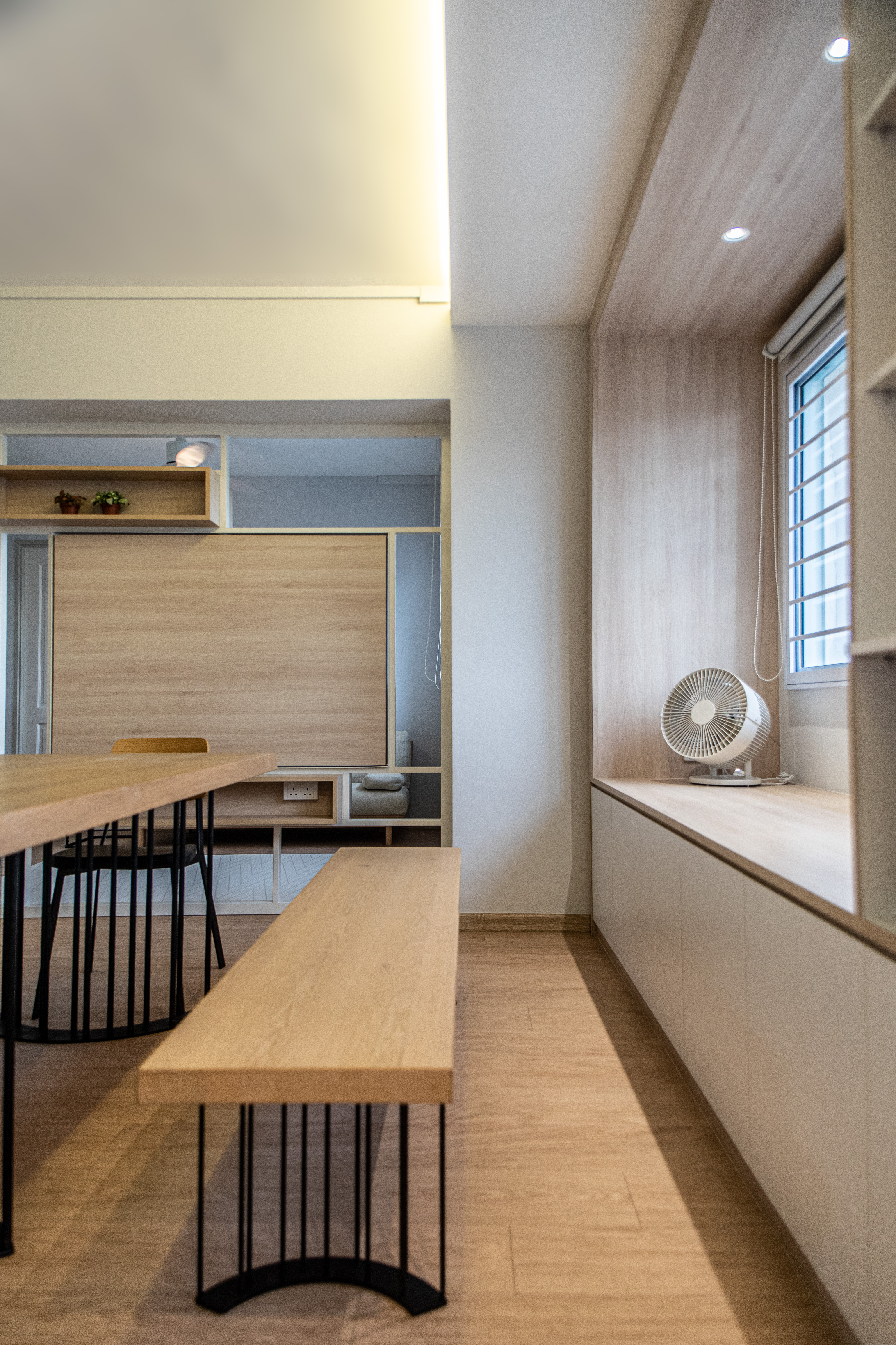 Minimalist, Modern Design - Dining Room - HDB 3 Room - Design by Luova Project Services