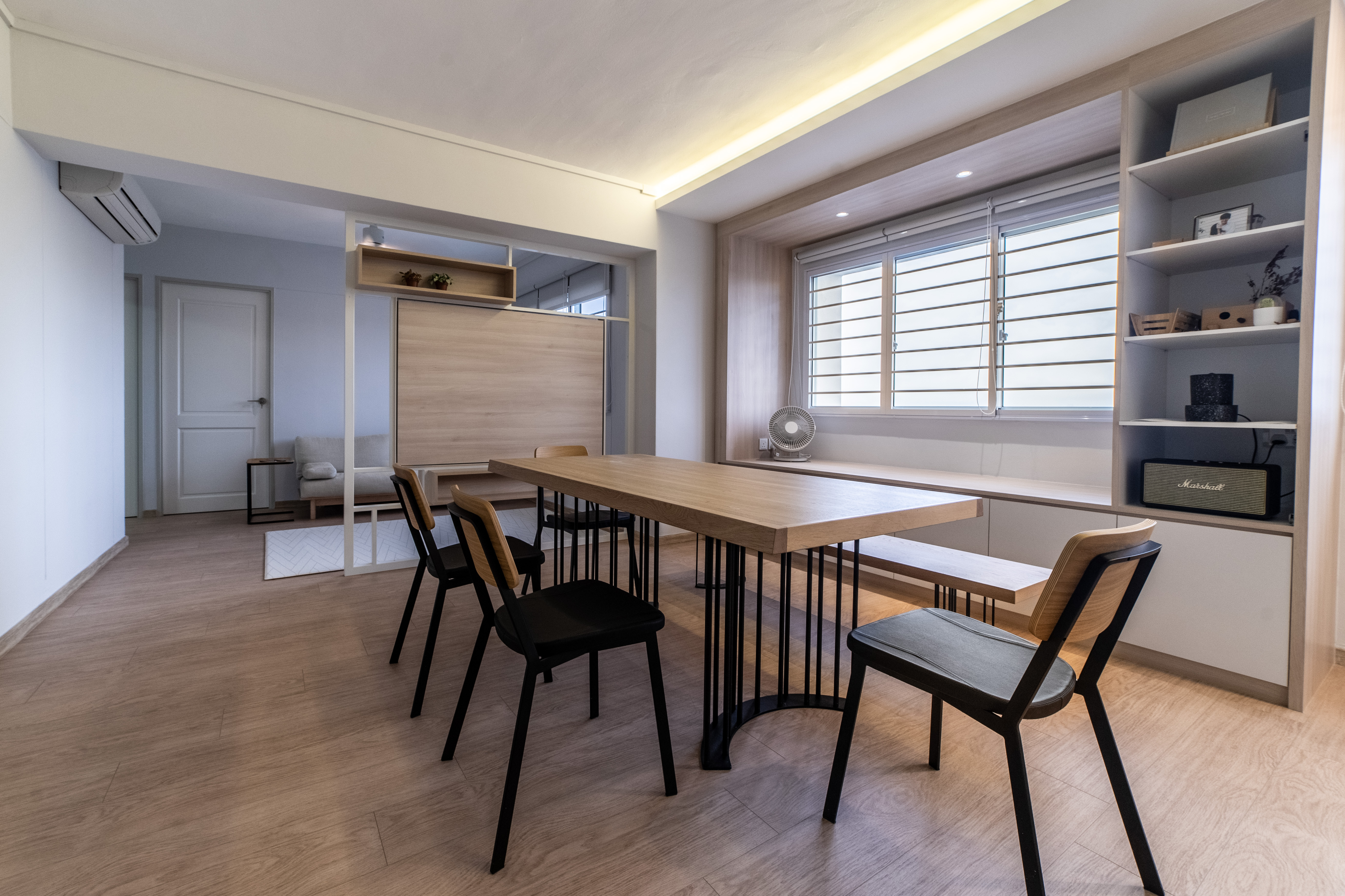 Minimalist, Modern Design - Dining Room - HDB 3 Room - Design by Luova Project Services