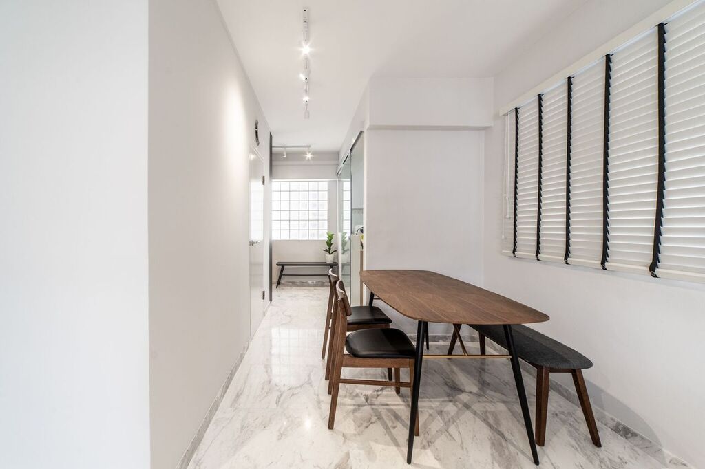 Classical Design - Dining Room - HDB 4 Room - Design by Luova Project Services