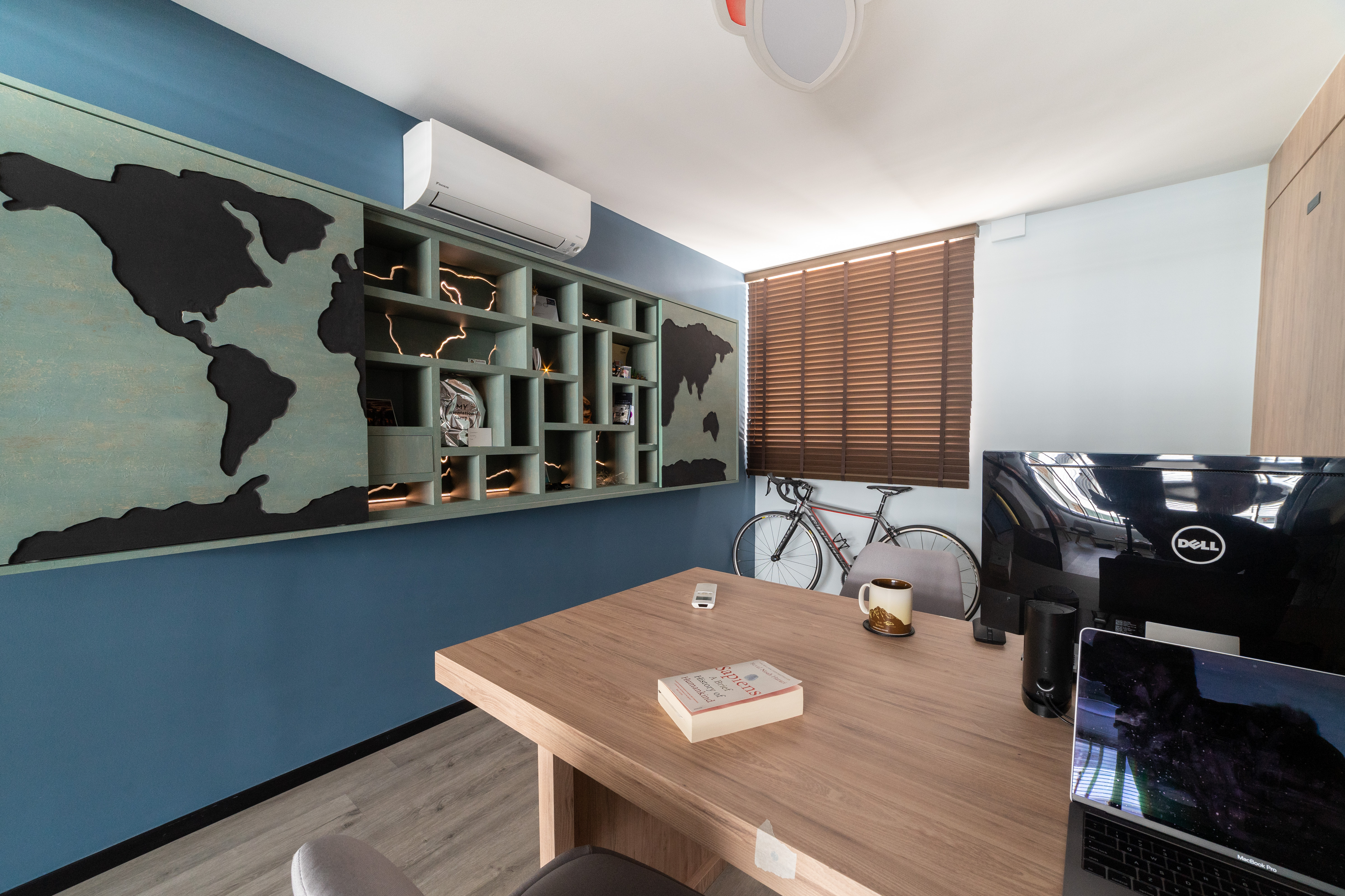 Classical Design - Study Room - HDB 4 Room - Design by Luova Project Services