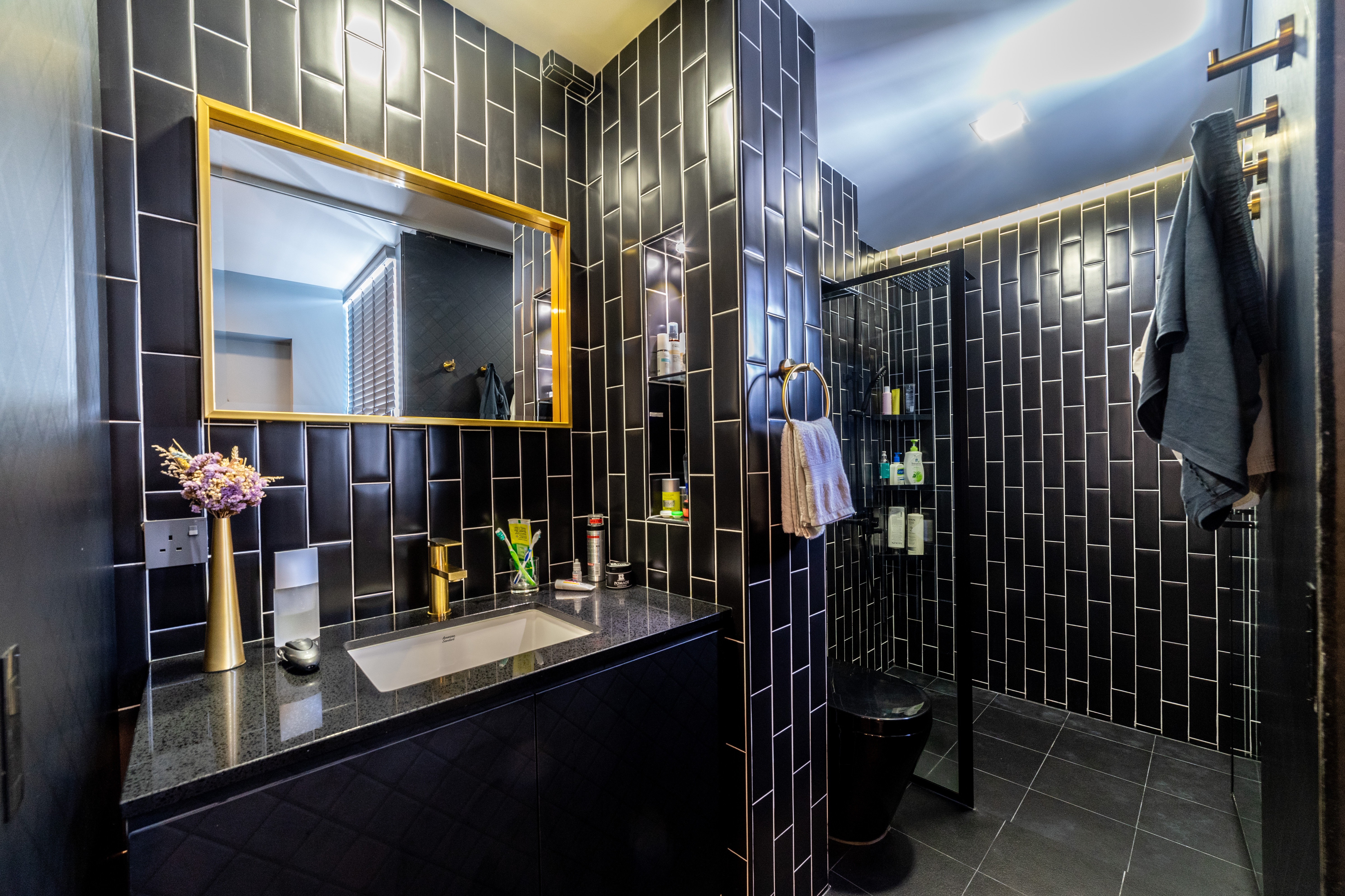 Classical Design - Bathroom - HDB 4 Room - Design by Luova Project Services