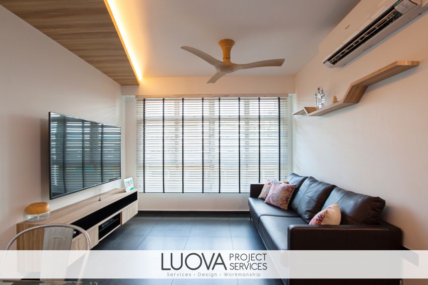 Scandinavian Design - Living Room - HDB 4 Room - Design by Luova Project Services