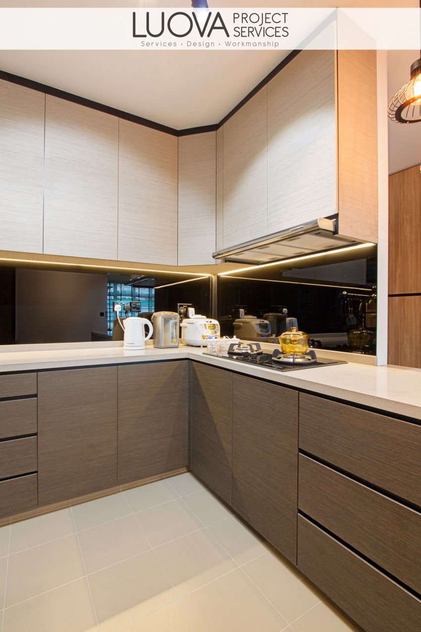 Scandinavian Design - Kitchen - HDB 4 Room - Design by Luova Project Services