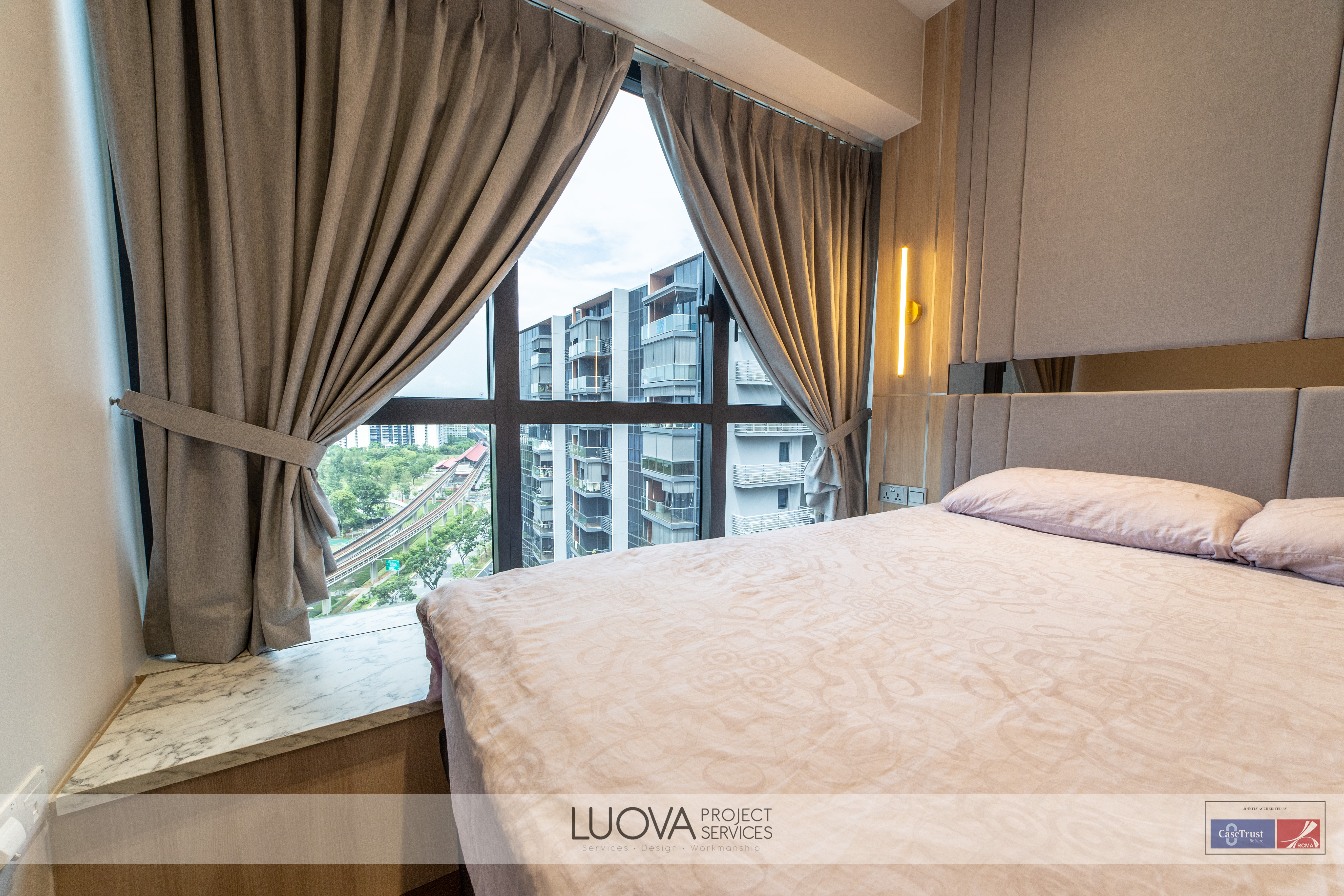 Modern Design - Bedroom - HDB 3 Room - Design by Luova Project Services