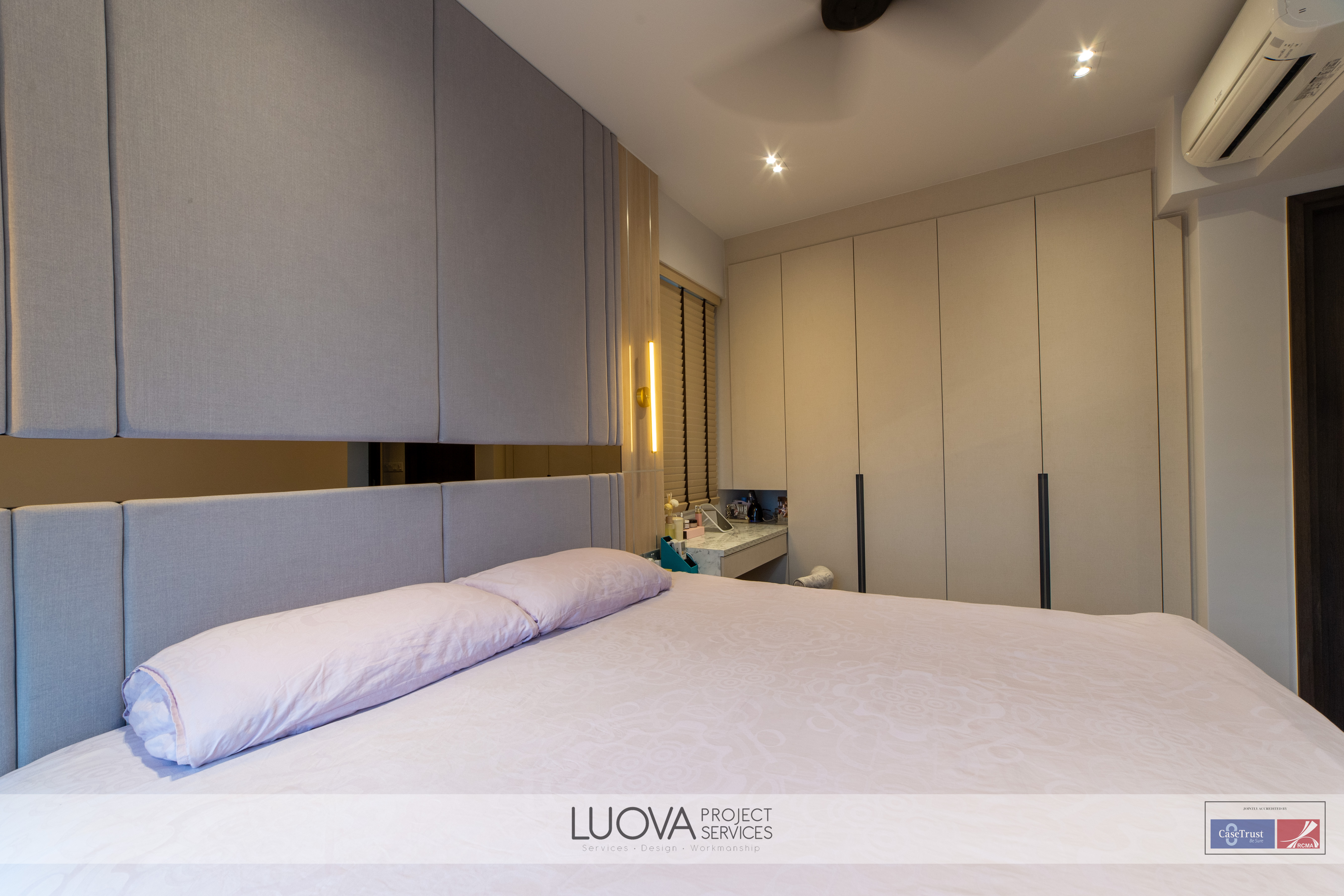 Modern Design - Bedroom - HDB 3 Room - Design by Luova Project Services