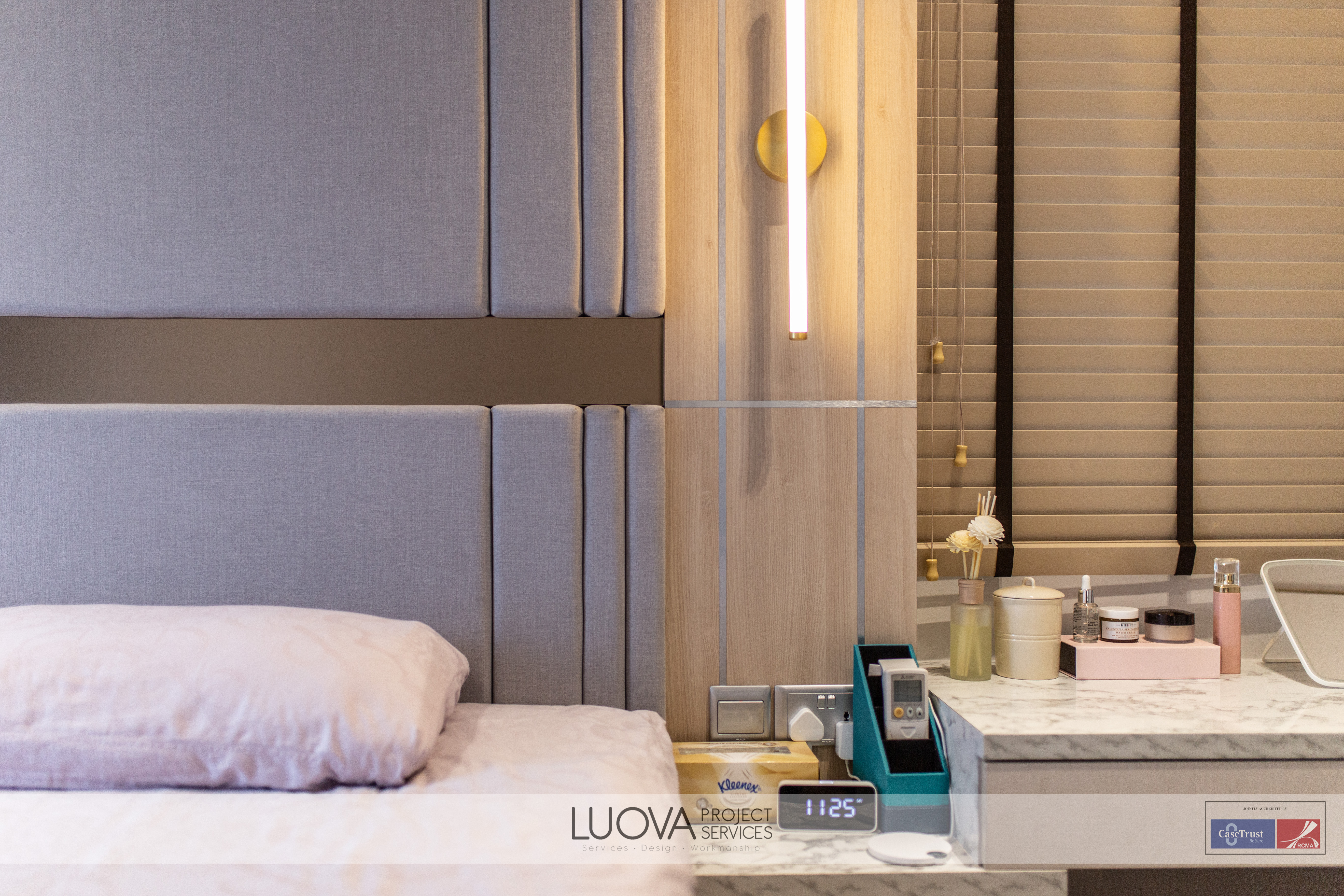 Modern Design - Bedroom - HDB 3 Room - Design by Luova Project Services