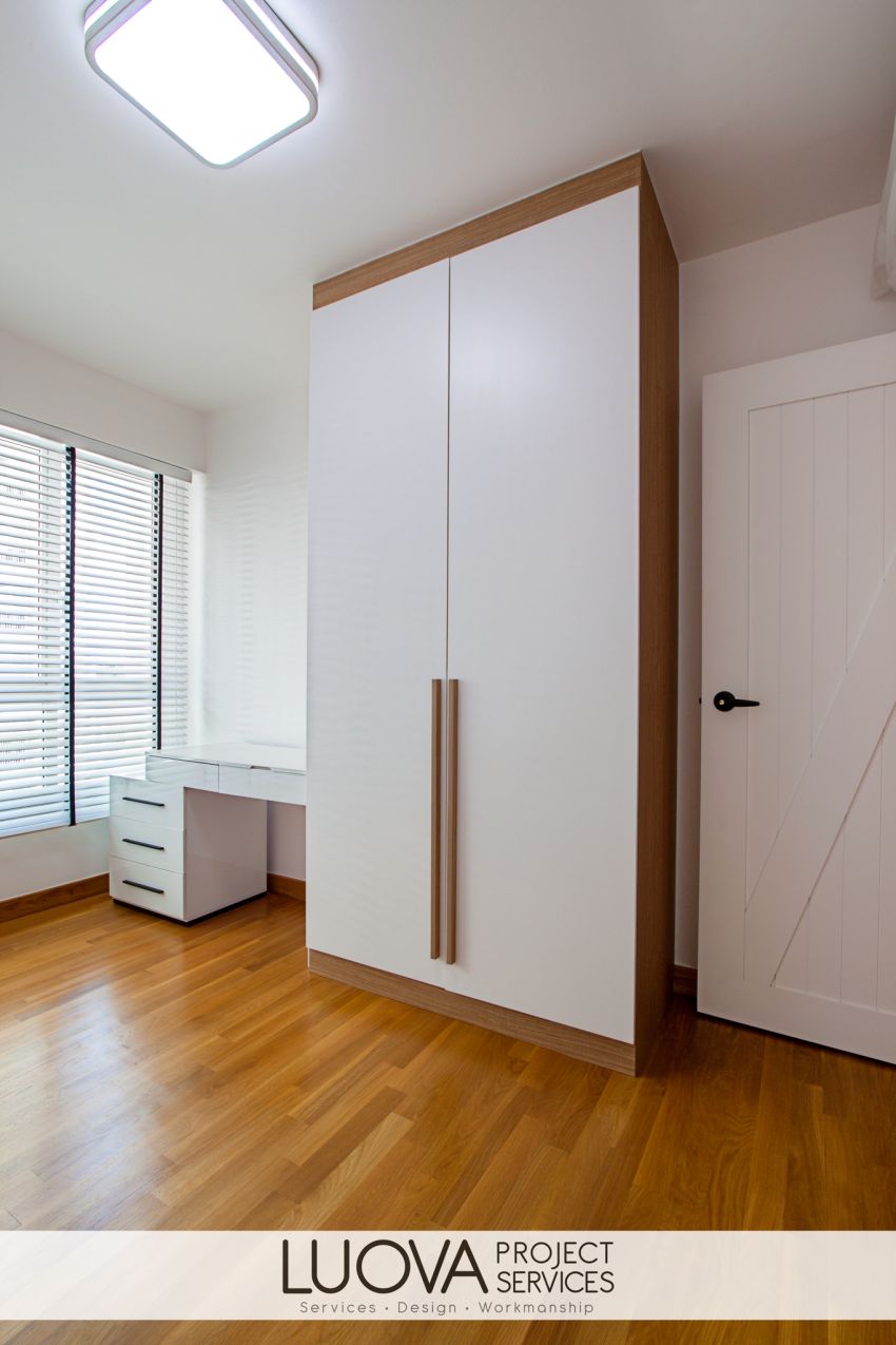 Industrial, Rustic, Scandinavian Design - Bedroom - HDB 5 Room - Design by Luova Project Services