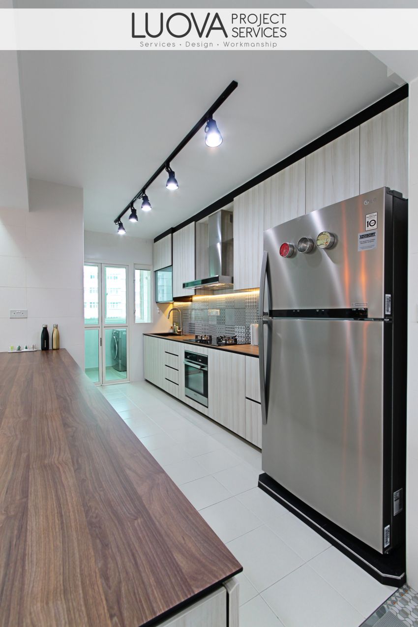 Eclectic, Scandinavian Design - Kitchen - HDB 5 Room - Design by Luova Project Services