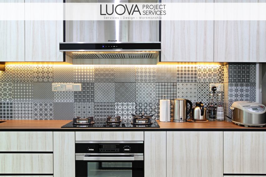 Eclectic, Scandinavian Design - Kitchen - HDB 5 Room - Design by Luova Project Services