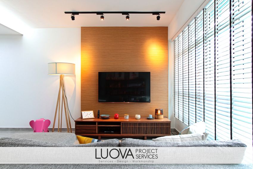 Eclectic, Scandinavian Design - Living Room - HDB 5 Room - Design by Luova Project Services