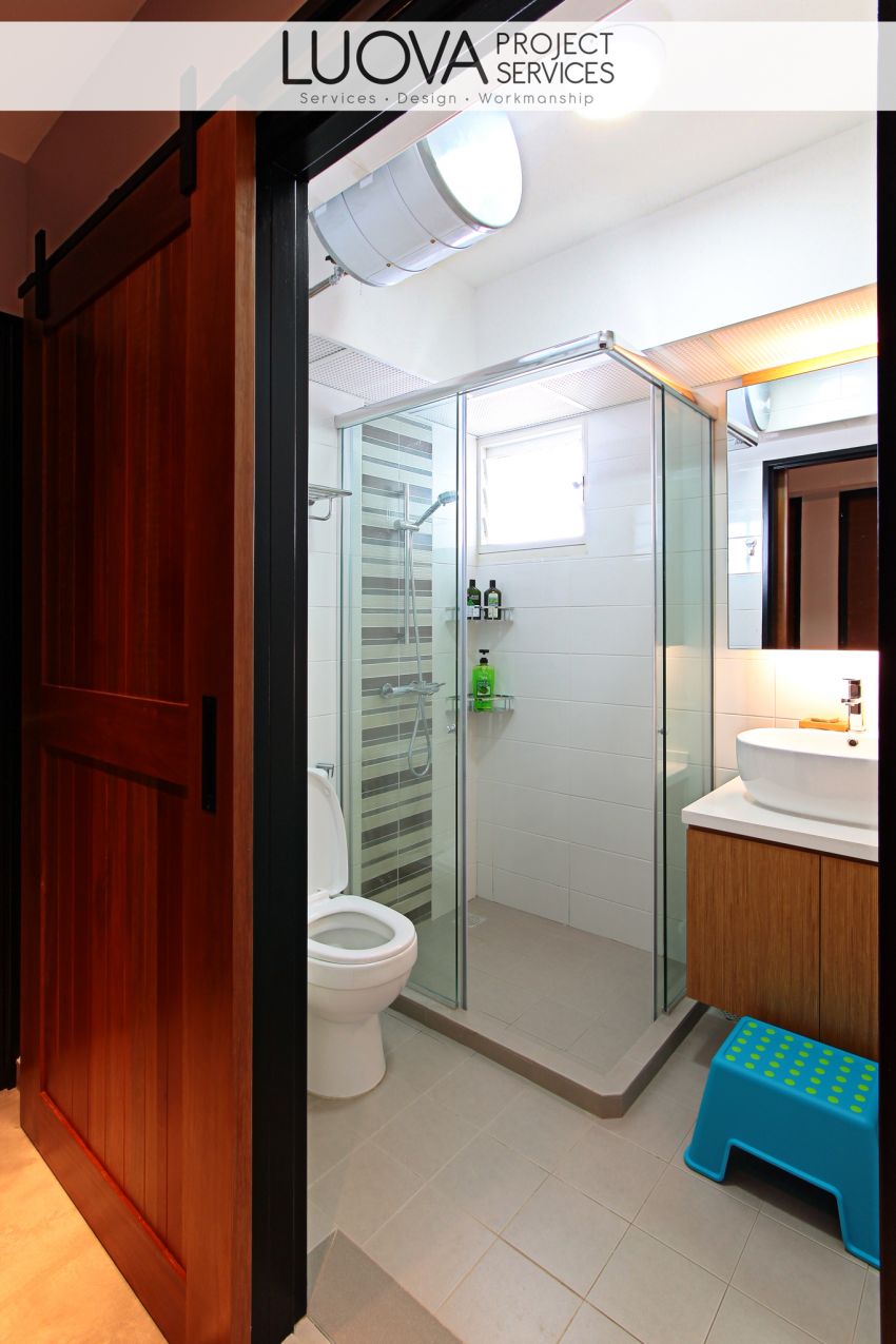 Eclectic, Scandinavian Design - Bathroom - HDB 5 Room - Design by Luova Project Services