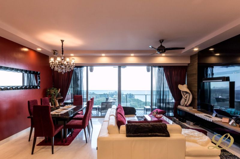 Classical, Modern Design - Dining Room - Condominium - Design by Lux Design Pte Ltd