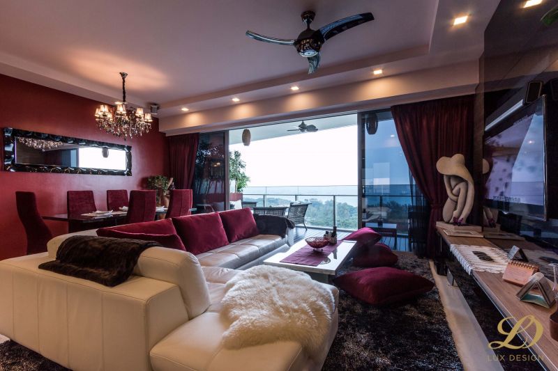Classical, Modern Design - Living Room - Condominium - Design by Lux Design Pte Ltd