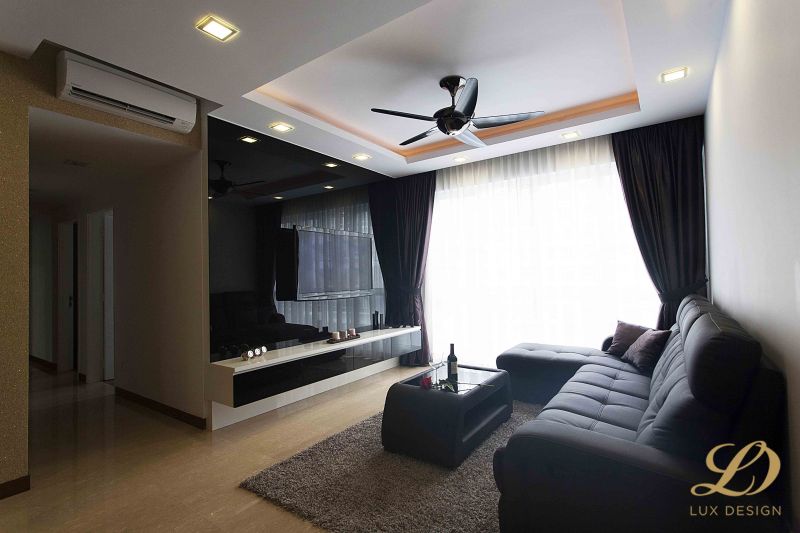 Classical, Contemporary, Modern Design - Living Room - Condominium - Design by Lux Design Pte Ltd