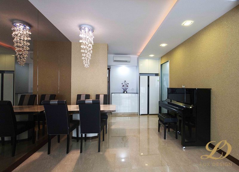 Classical, Contemporary, Modern Design - Dining Room - Condominium - Design by Lux Design Pte Ltd