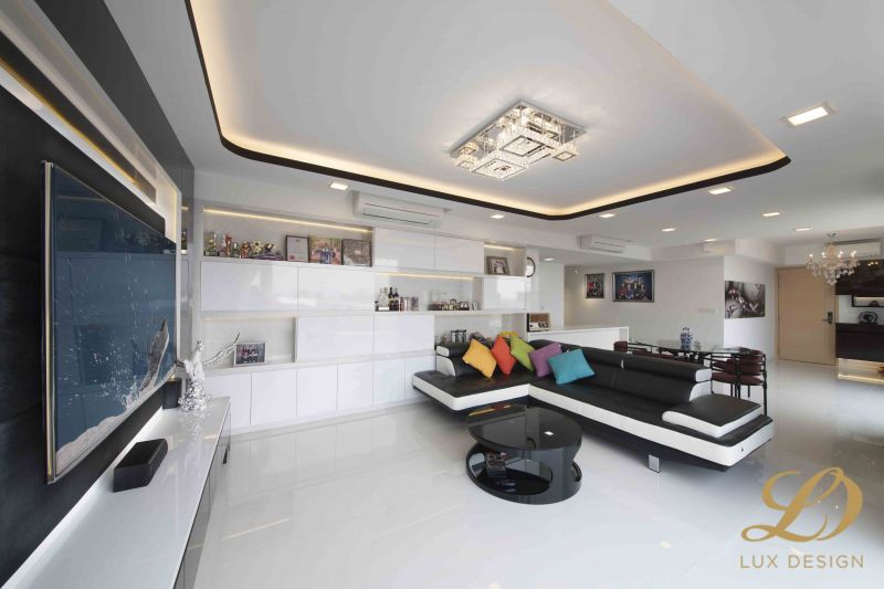 Modern, Scandinavian Design - Living Room - Condominium - Design by Lux Design Pte Ltd
