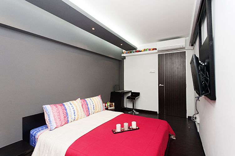 Contemporary, Modern Design - Bedroom - HDB 3 Room - Design by Lux Design Pte Ltd