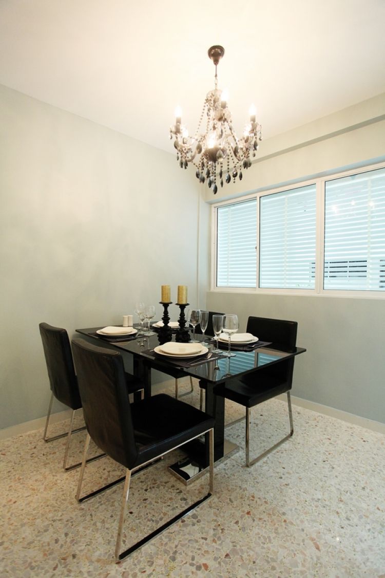 Contemporary, Modern Design - Dining Room - HDB 4 Room - Design by Lux Design Pte Ltd