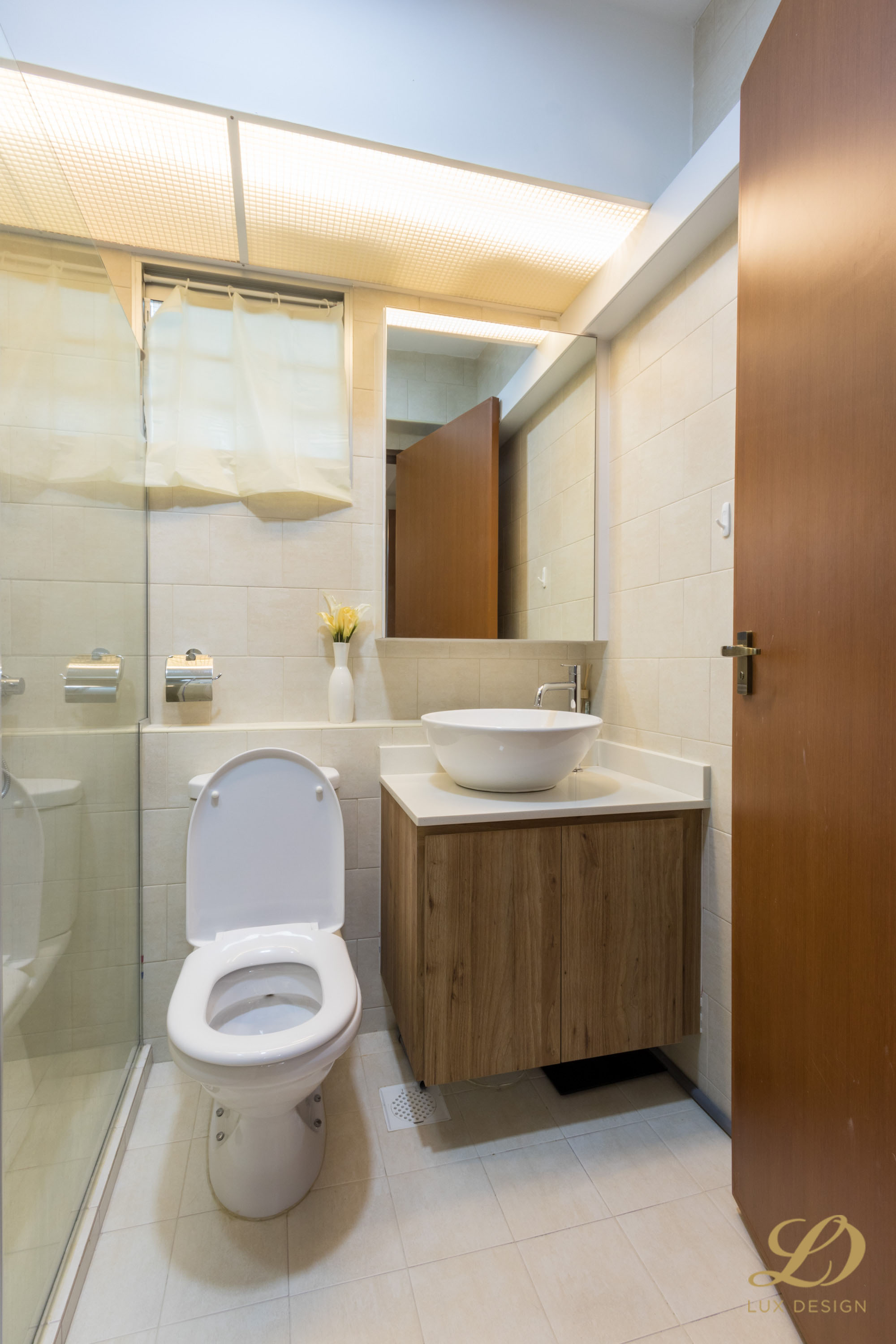 Scandinavian Design - Bathroom - HDB 4 Room - Design by Lux Design Pte Ltd