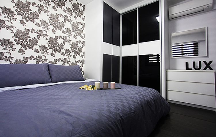 Contemporary, Modern Design - Bedroom - HDB 4 Room - Design by Lux Design Pte Ltd