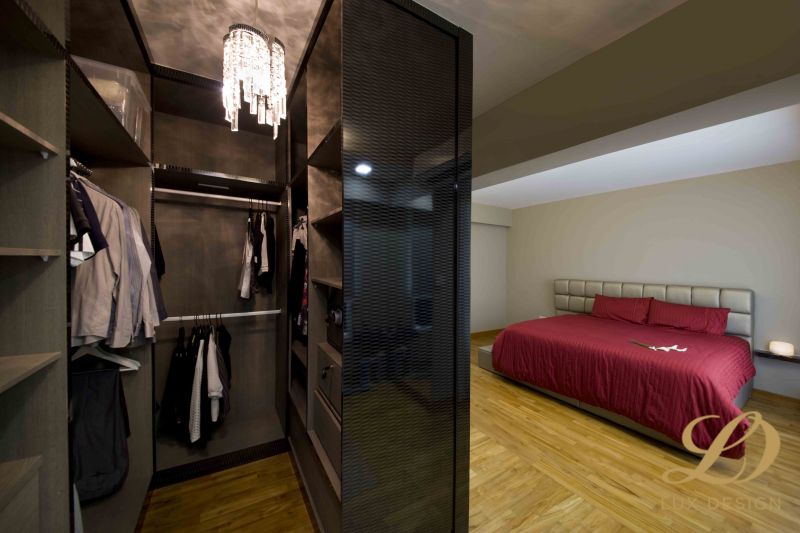 Contemporary, Modern Design - Bedroom - HDB 5 Room - Design by Lux Design Pte Ltd