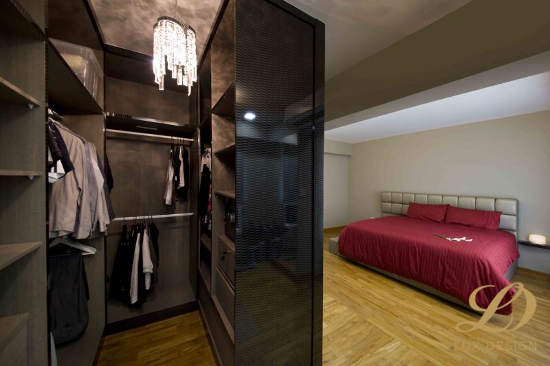 Contemporary, Modern Design - Bedroom - HDB 5 Room - Design by Lux Design Pte Ltd