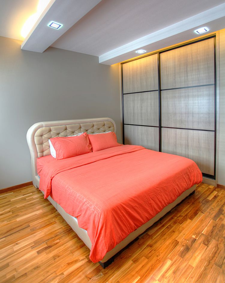 Contemporary, Country, Modern Design - Bedroom - HDB 5 Room - Design by Lux Design Pte Ltd