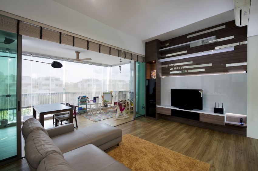Modern Design - Living Room - Condominium - Design by Lux Design Pte Ltd