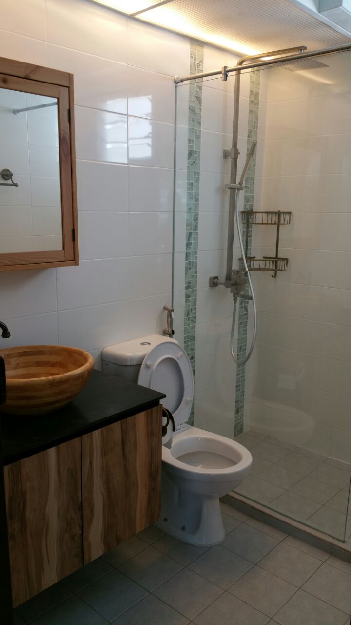 Industrial, Modern, Resort Design - Bathroom - HDB 5 Room - Design by Luxurious Design Pte Ltd